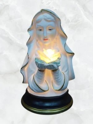 LAMPARA ROSA MISTICA