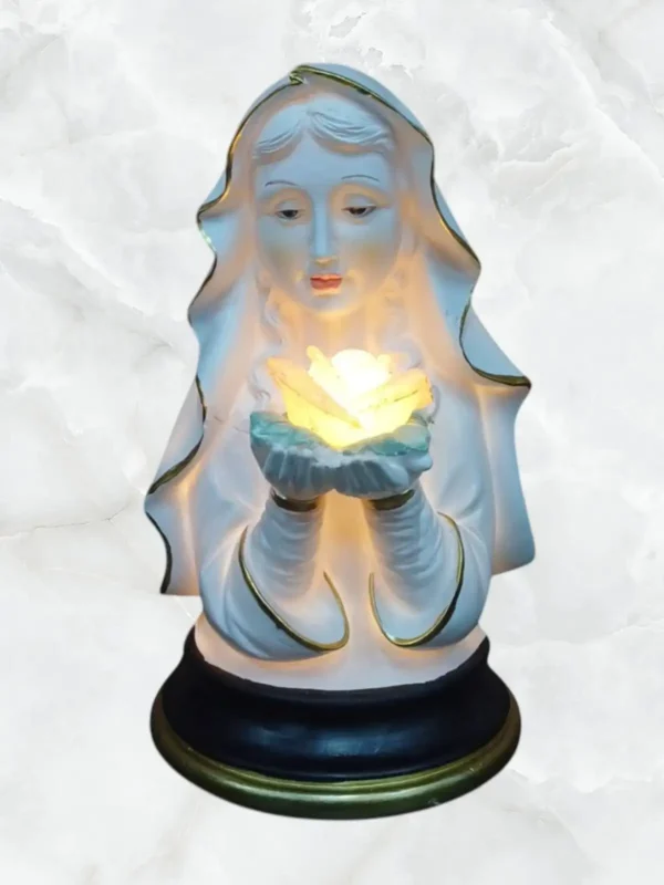 LAMPARA ROSA MISTICA